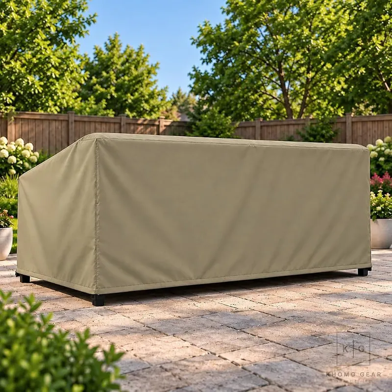KHOMO GEAR Outdoor Couch Cover Waterproof 3-Seater – product photo 7 of 9
