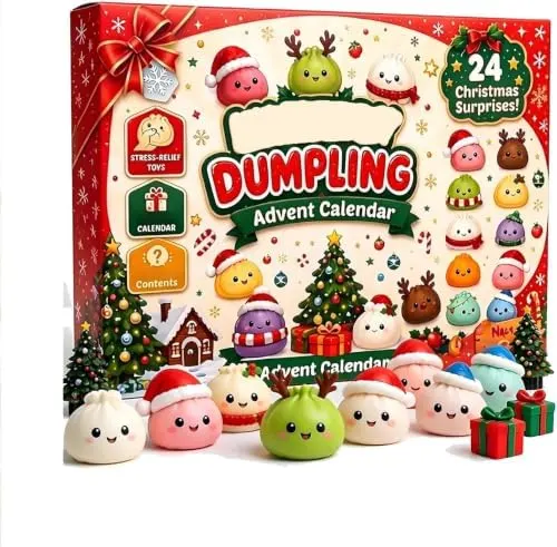 KICILVS Christmas Squishies Advent Calendar 2026 – Christmas 2026 countdown design