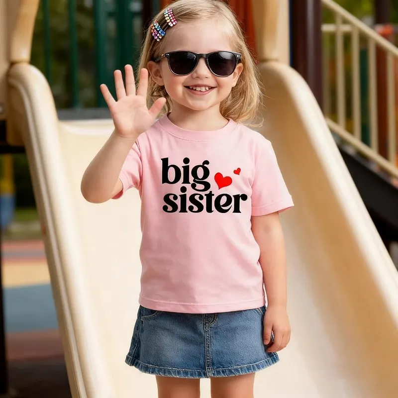 KiMiBabyBear Big Sister Shirt – product photo 4 of 7