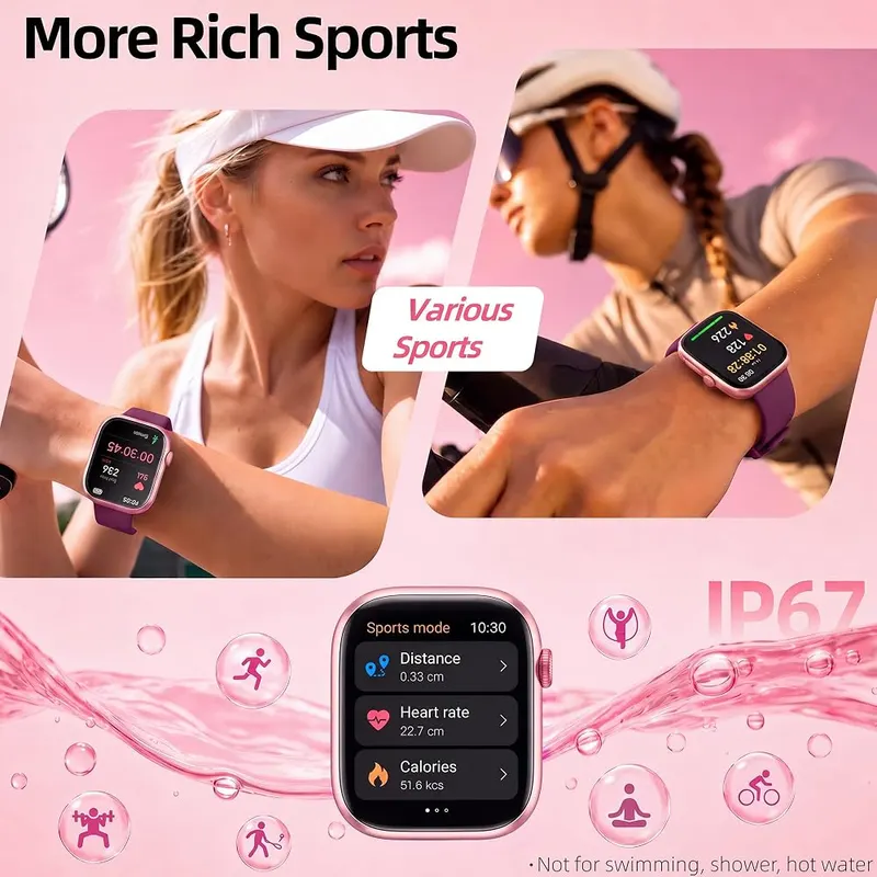 KIPTUMTEK Smart Watch for Women IP67 – product photo 6 of 9
