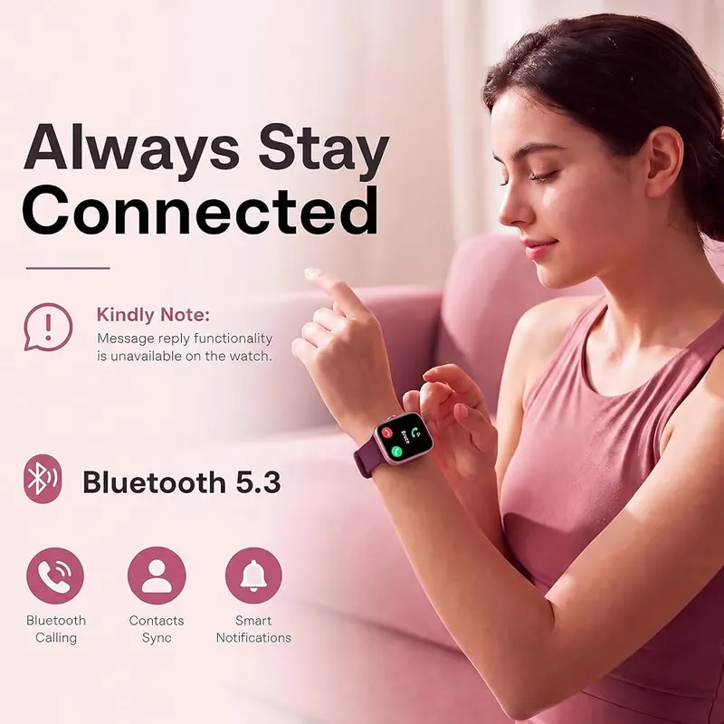 KIPTUMTEK Smart Watch for Women IP67 – product photo 7 of 9