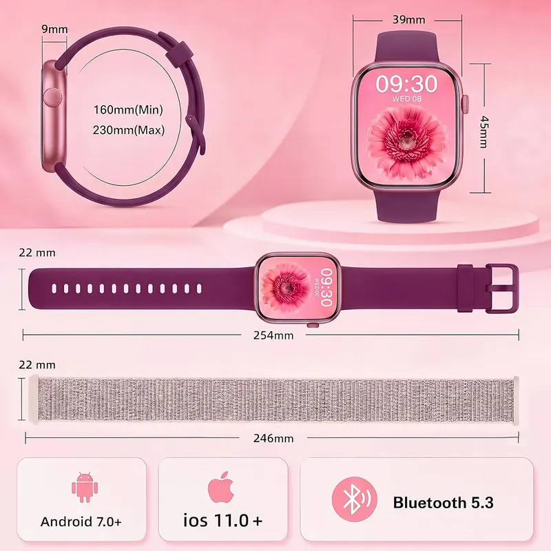 KIPTUMTEK Smart Watch for Women IP67 – product photo 9 of 9