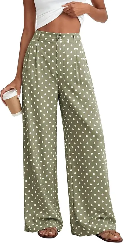 KIRUNDO Wide Leg Pants