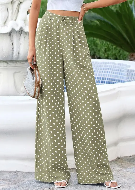 KIRUNDO Wide Leg Pants – Functional side pockets included