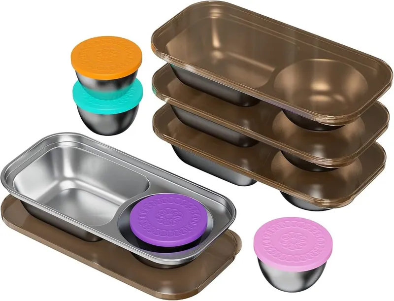 Kitlead 2 Compartment Grab and Go Snack