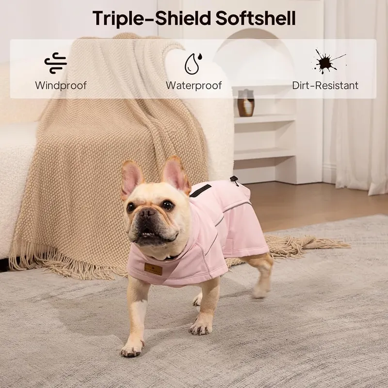 KITVAMREX Dog Coat Warm Dog Winter Coat Grey X-Large – product photo 8 of 8