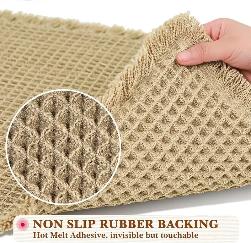 KOBIONE Waffle Bath Mat – Absorbent