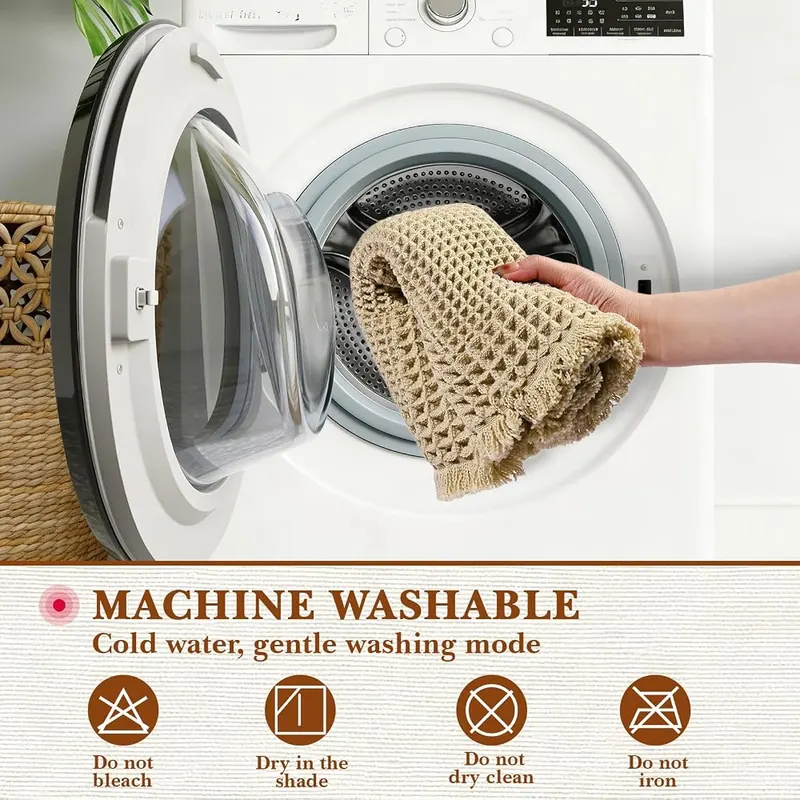 KOBIONE Waffle Bath Mat – product photo 7 of 9