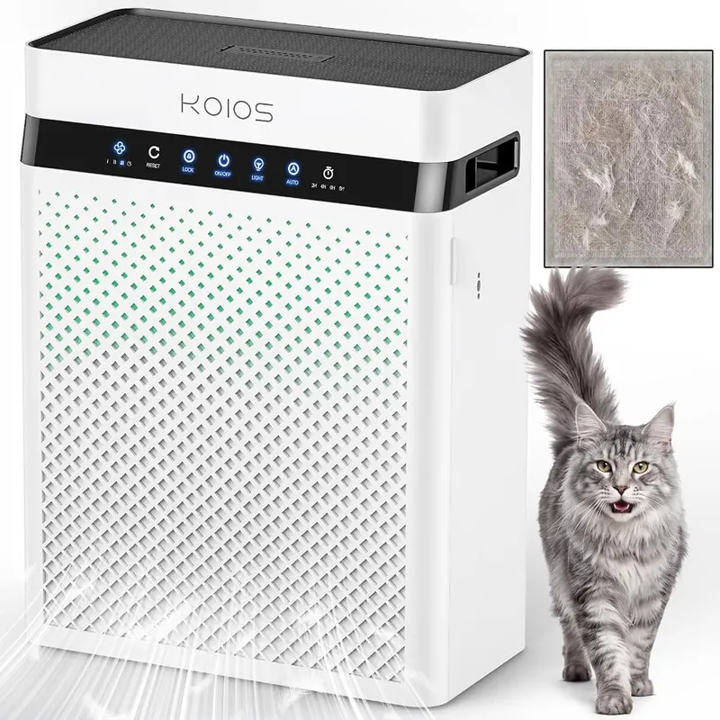 KOIOS H13 True HEPA Air Purifier in White