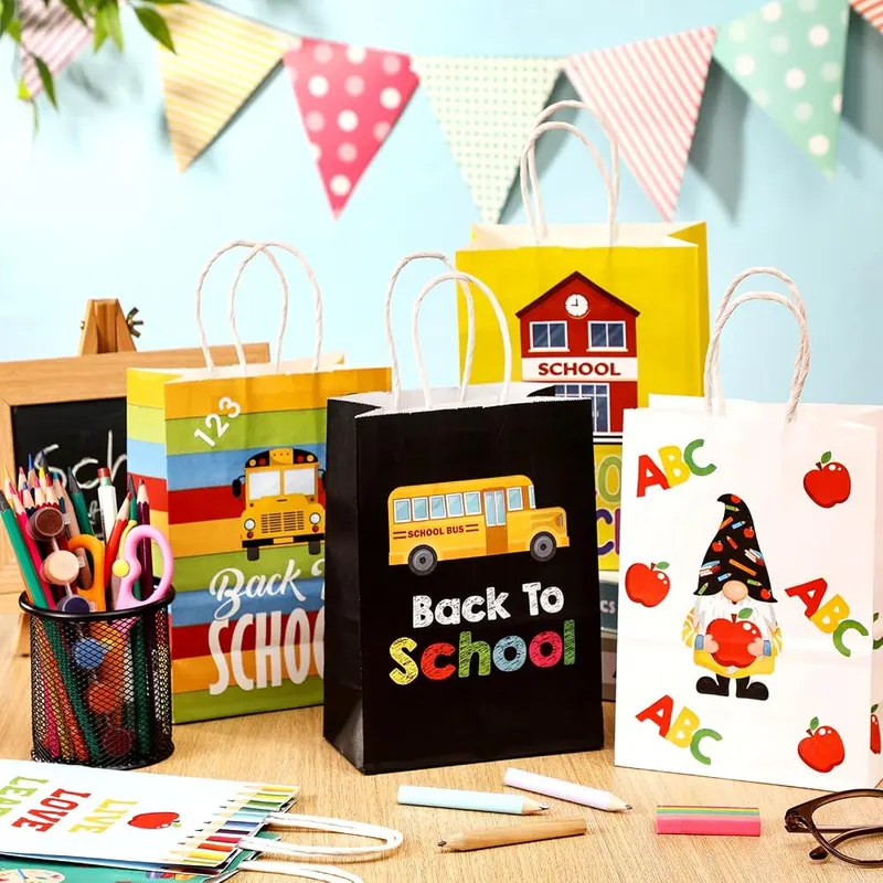 Kolldenn 24 Pcs Back to School Gift – School Theme Design