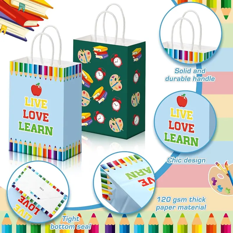 Kolldenn 24 Pcs Back to School Gift – Reusable and Portable