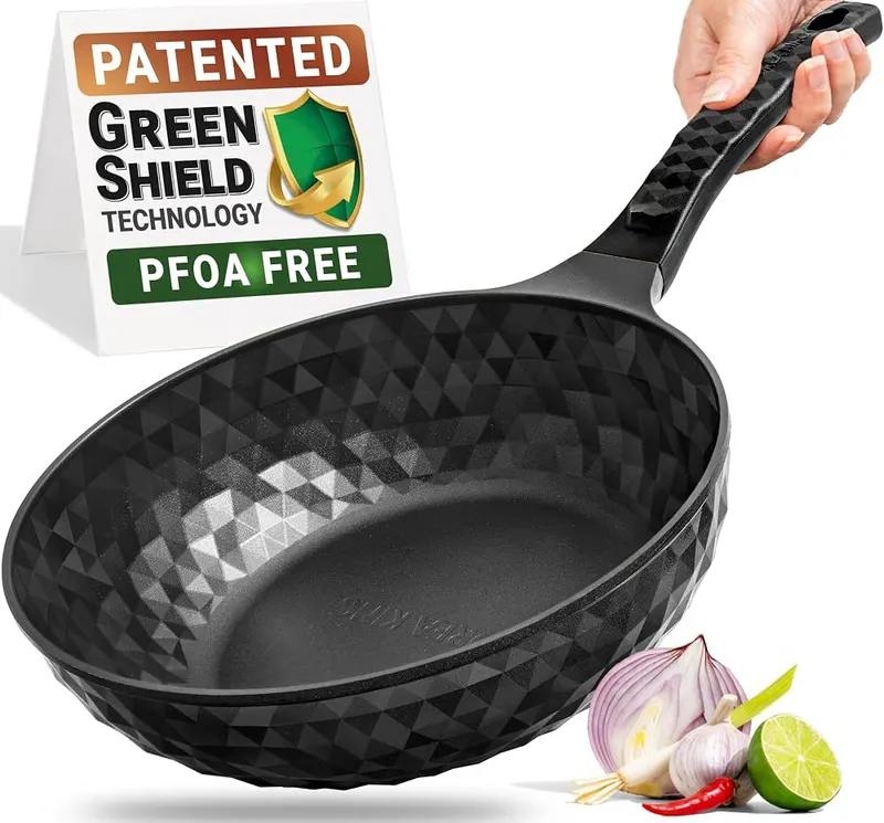 KOREA KING Diamond X Premium Non Stick Wok Pan
