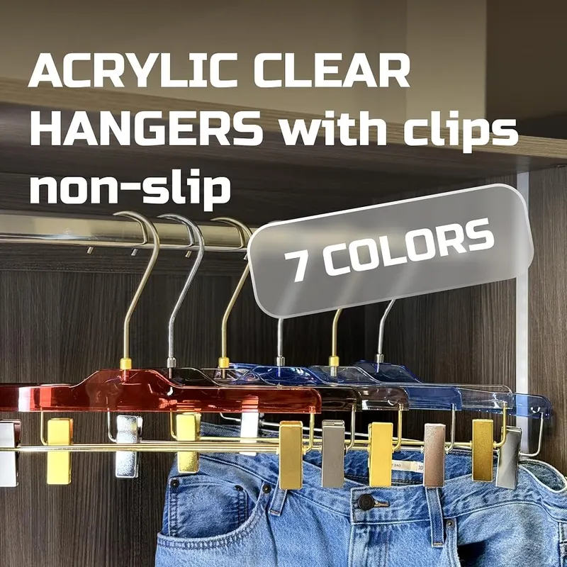 Kostaverite Acrylic Clip-Hangers Brown – product photo 4 of 6