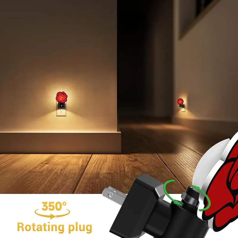 L LOHAS LED Night Lights Plug into Wall 0-100LM – Adjustable brightness up to one hundred lumens