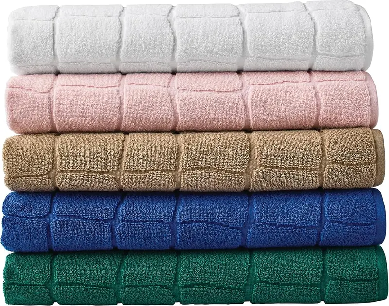 Lacoste Croc Scale 100% Cotton Bath Washcloths – Durable Long-Lasting Quality