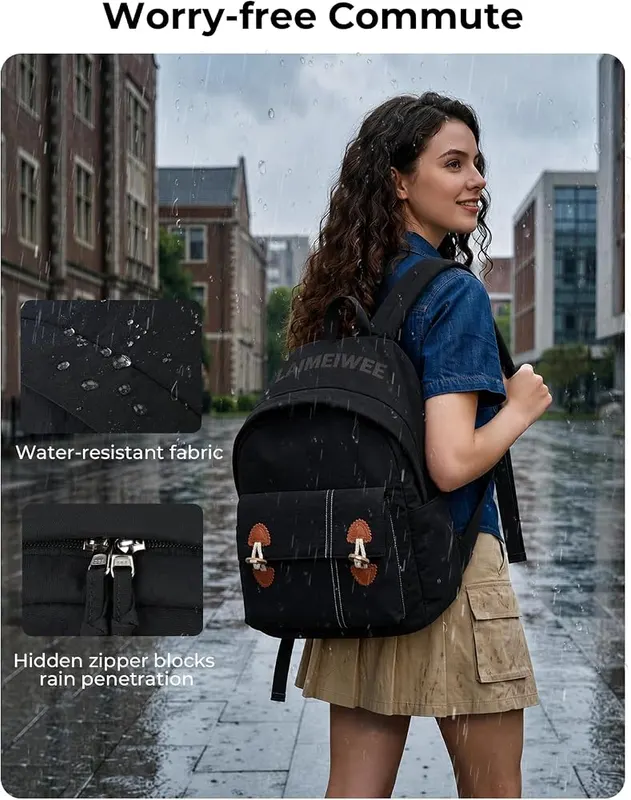LAIMEIWEE Lightweight Soft Touch Backpack – Weighs about 500g