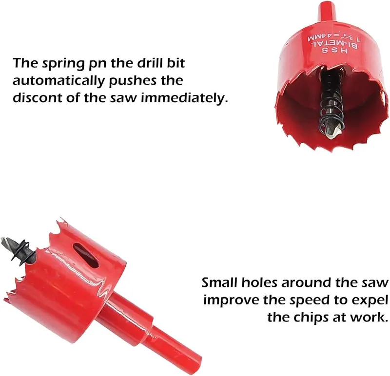 Laiwei Bi-Metal Hole Saw Kit – Excellent Quality