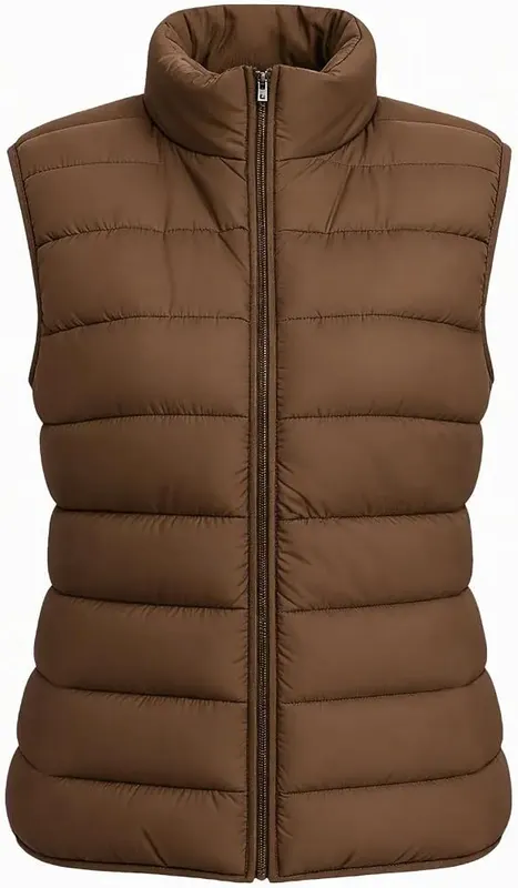 LcniniSu Puffer Vests Brown Medium – Care instructions