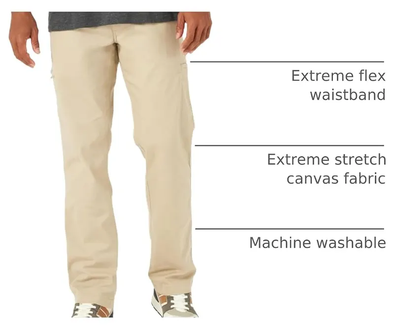 Lee Men’s Extreme Motion Canvas Cargo Pant – product photo 6 of 7