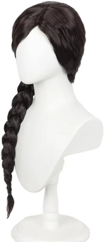 LeMarnia Black Brown Long Braid Witch Wig – Perfect