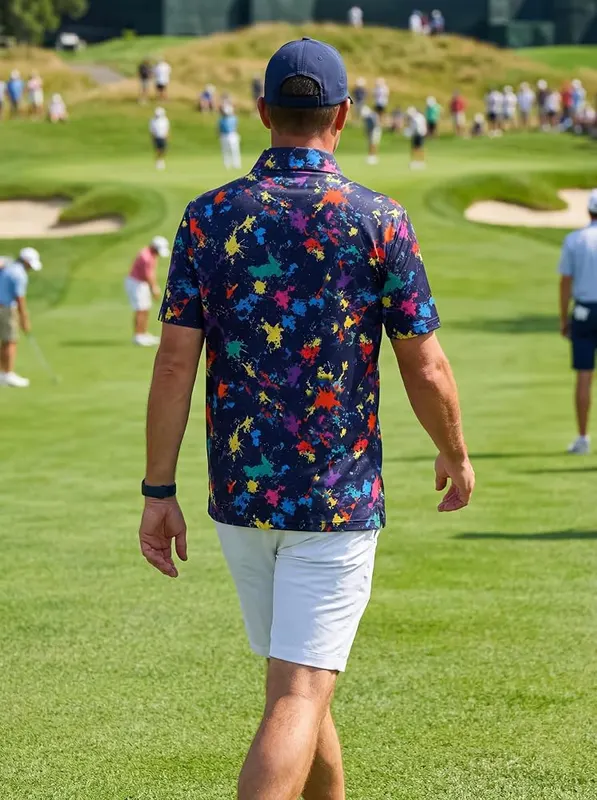 Lenygose Golf Shirts 4-Way – 4-Way Stretch Comfort
