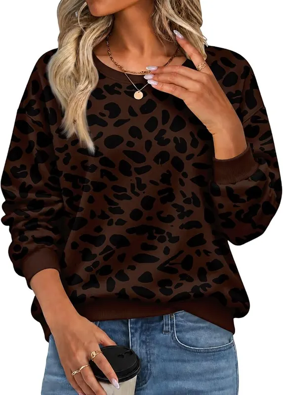 Leopard Print Sweatshirt