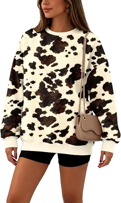 Leopard Print Sweatshirt – product photo 2 of 5