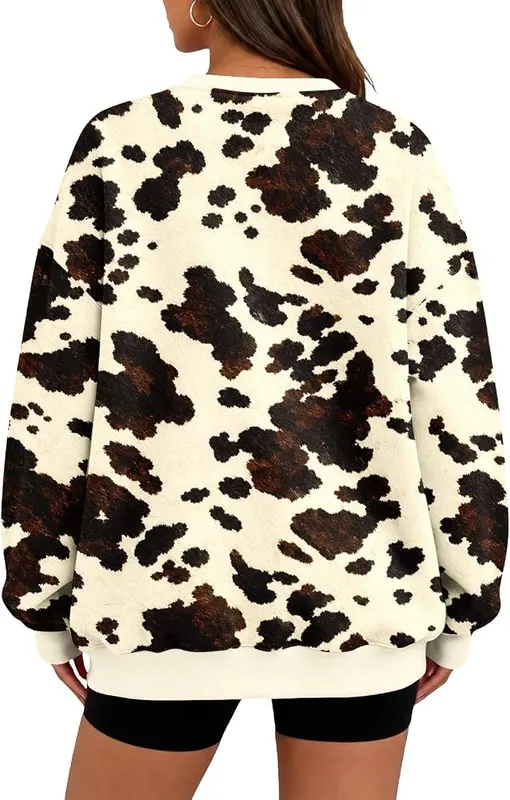 Leopard Print Sweatshirt – product photo 3 of 5