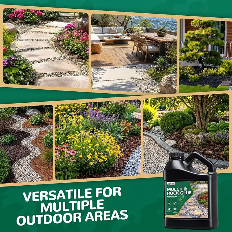 LET’S RESIN Strong Mulch Glue – Goes on white, dries clear