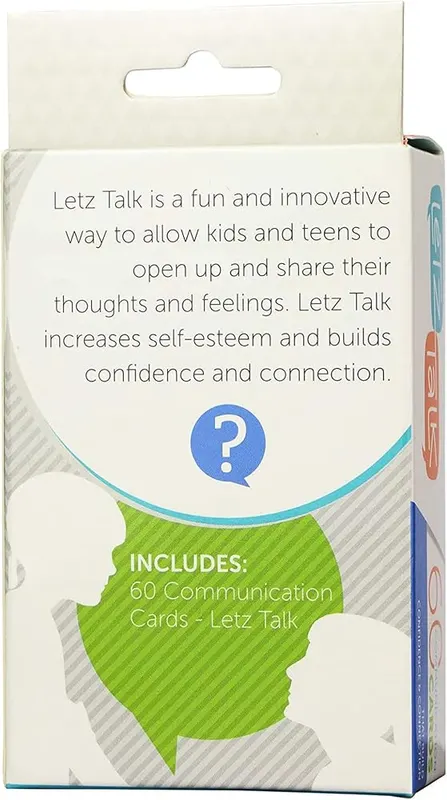Letz Talk Conversation Cards – Conversation Starter Cards