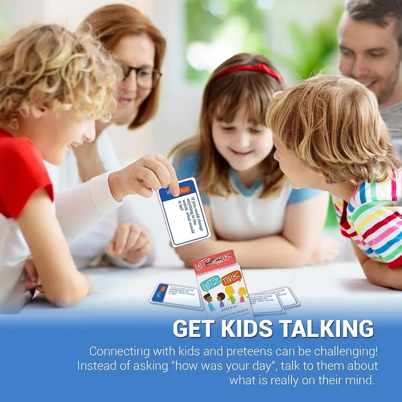 Letz Talk Conversation Cards – Open Ended Games