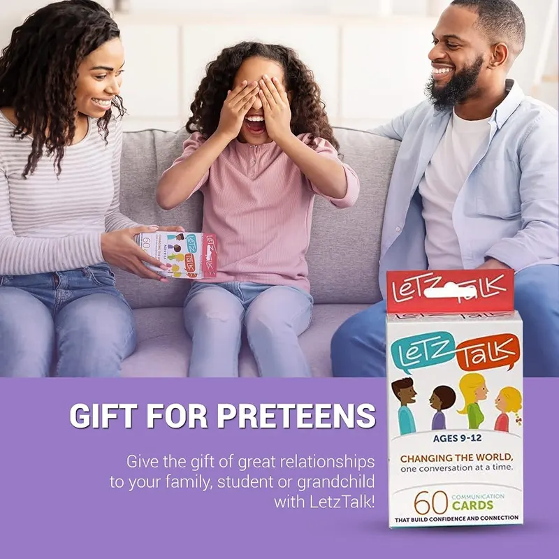 Letz Talk Conversation Cards – Great for School and Home