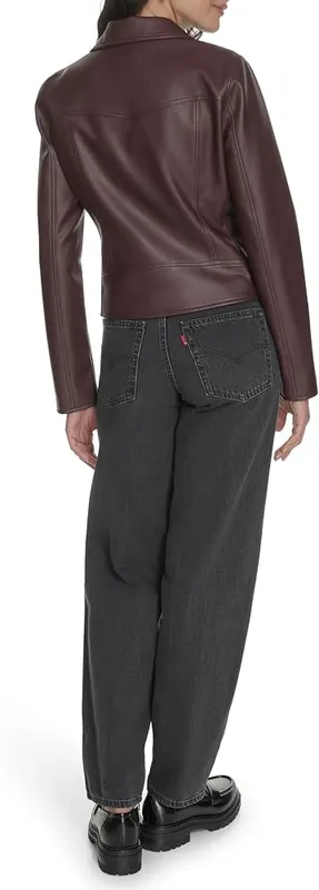 Levi’s Women’s Moto Jacket – Two Lower Welt Hand Pockets