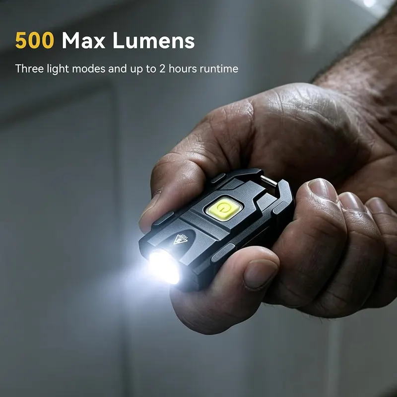 lexall H8 Keychain Flashlight – Compact Edc for Pockets & Keychains