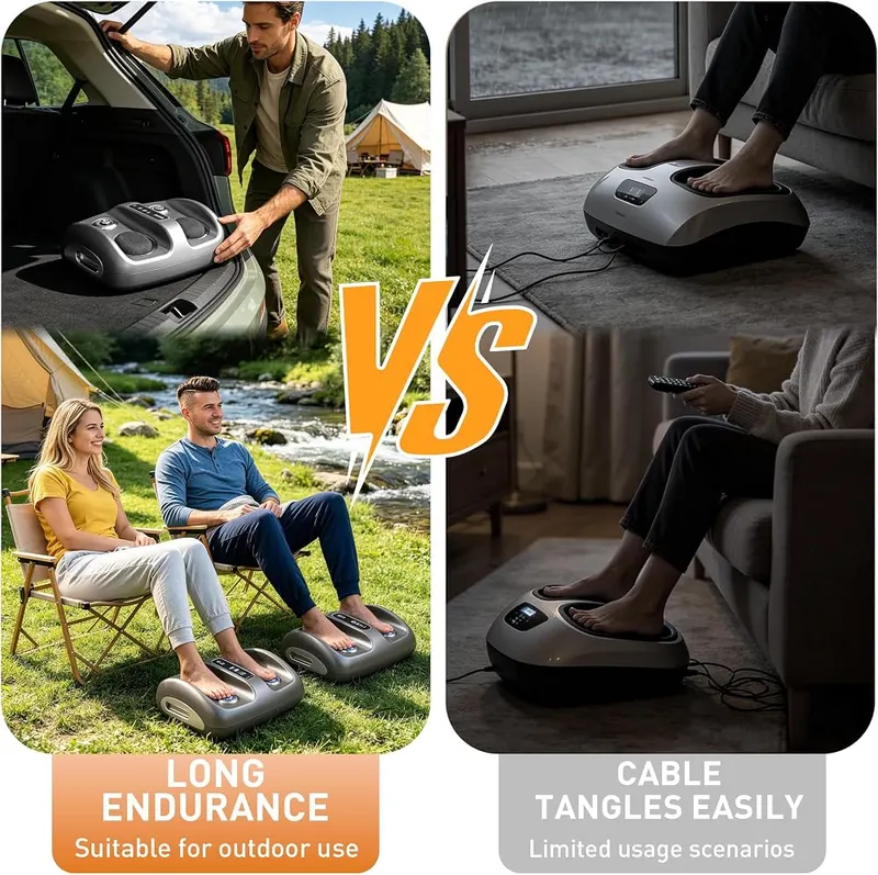 LIDEEYA Electric Foot Massager – Targets heels and foot balls
