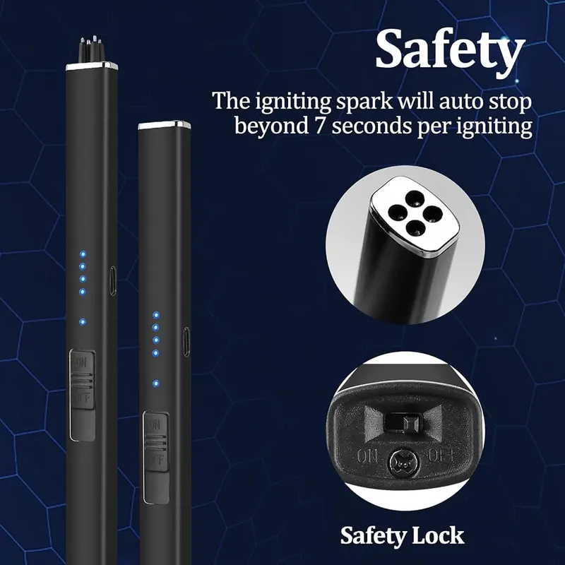 Likeny Stocking Stuffers – Rechargeable flameless arc lighter