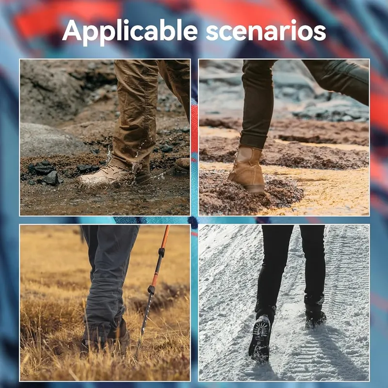 likloks Shoe Gaiters – Easy to Wear & Pack