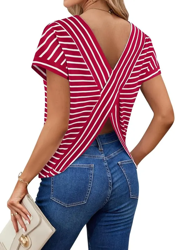 LilyCoco Open Back Tops – product photo 6 of 7