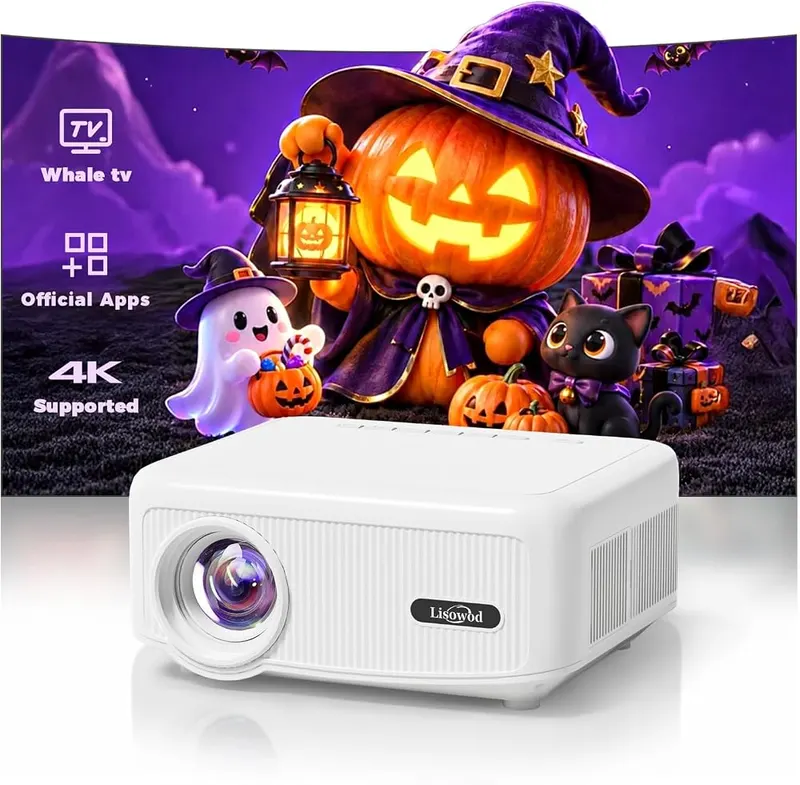 Lisowod Outdoor Projector 1k+ in White