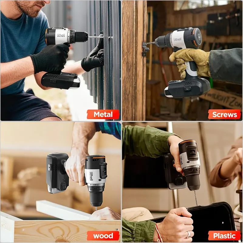 Litheli 20V Cordless Drill Driver – product photo 8 of 9