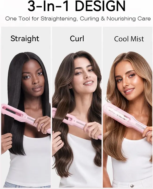 LivChic Steam Hair Straightener – Steam hair straightener