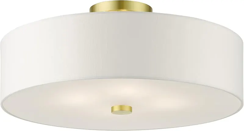 Livex Lighting 51055-12 4-Light Semi Flush Ceiling Light – 4-Light Design