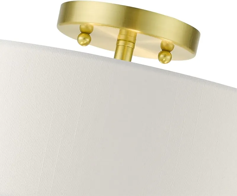 Livex Lighting 51055-12 4-Light Semi Flush Ceiling Light – Versatile Use