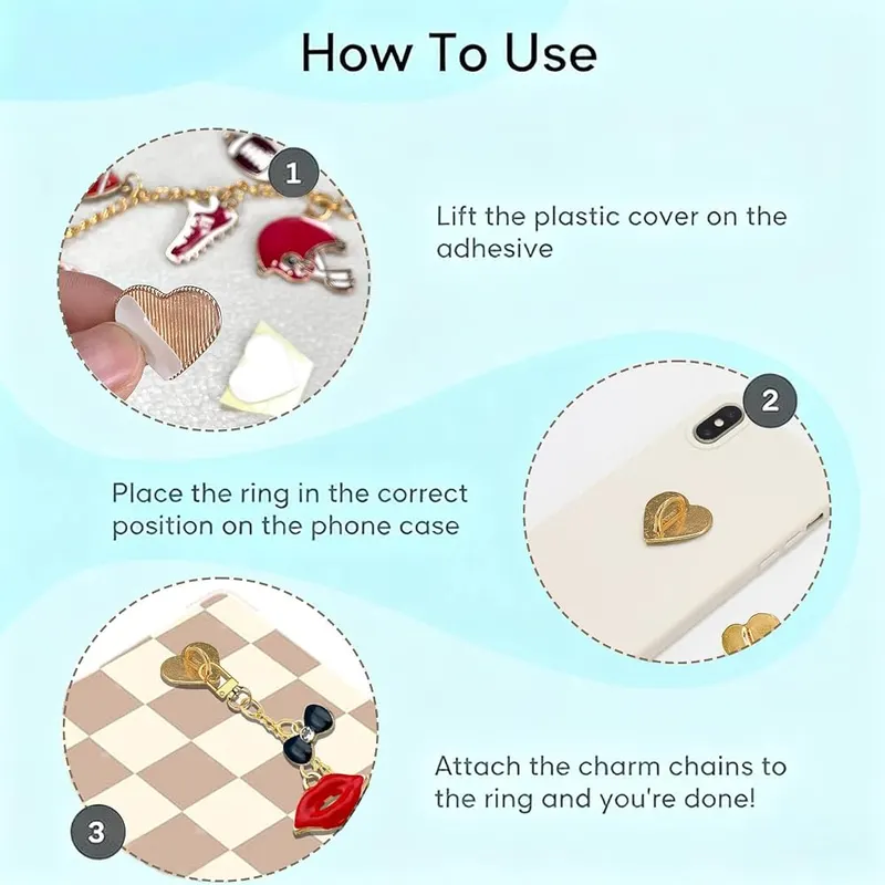 LMZLJZ Doughnut Charms Chain Compatible – Multi-Functional Cute Accessory – Not just