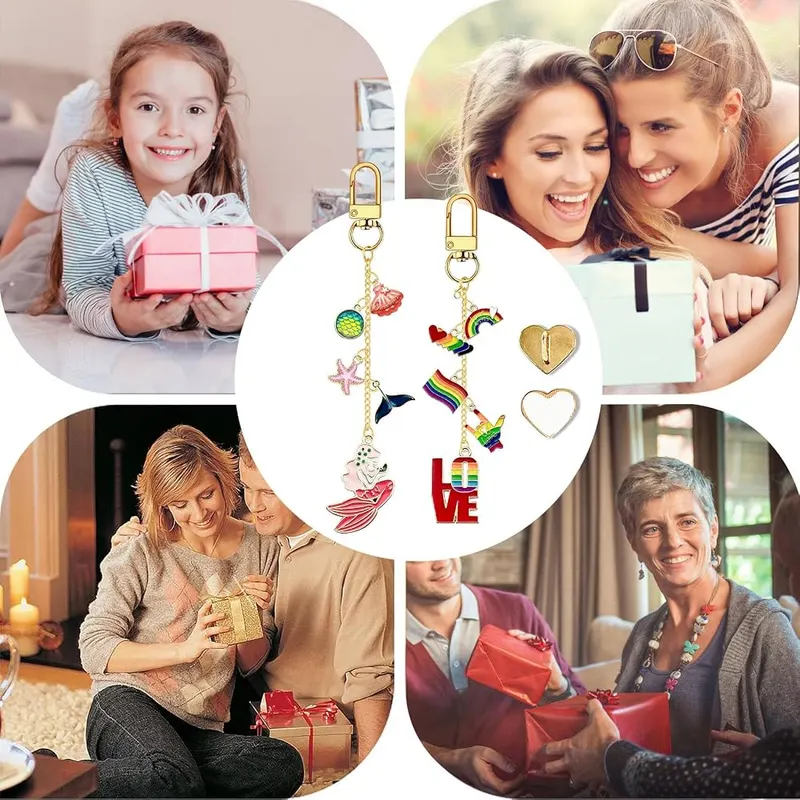 LMZLJZ Doughnut Charms Chain Compatible – Perfect Gift for Donut Lovers & Bookworms