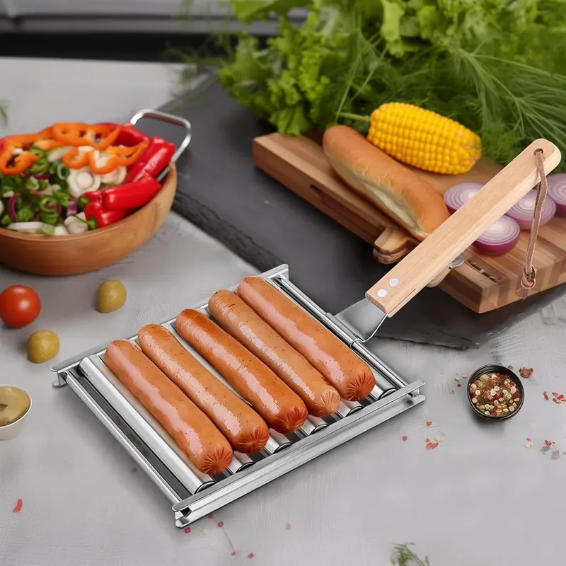 Lnrueg 2Pcs Hot Dog Roller – Safety Meets Convenience