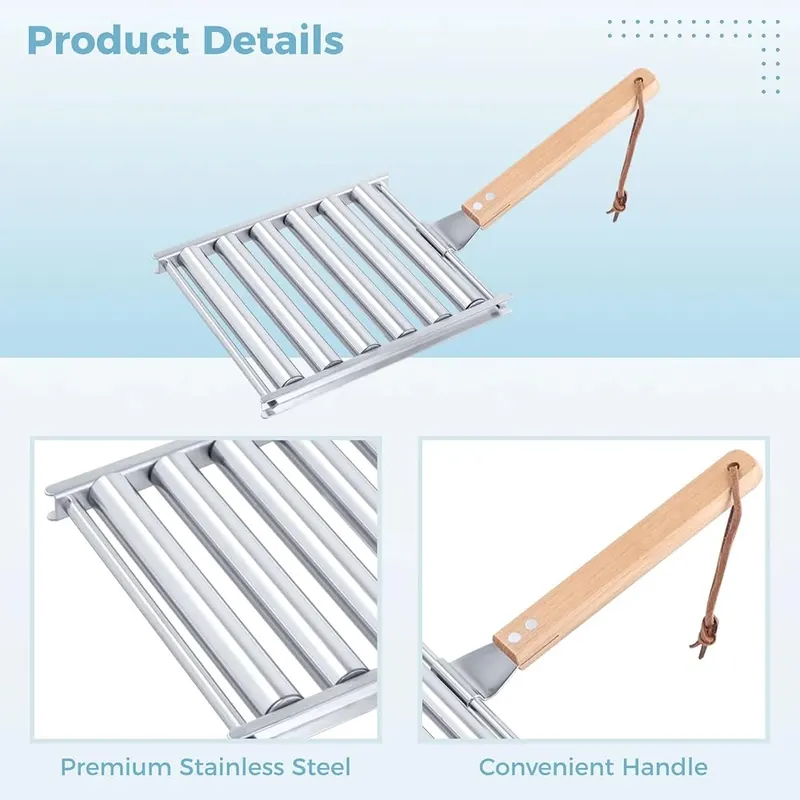 Lnrueg 2Pcs Hot Dog Roller – Versatility Unleashed