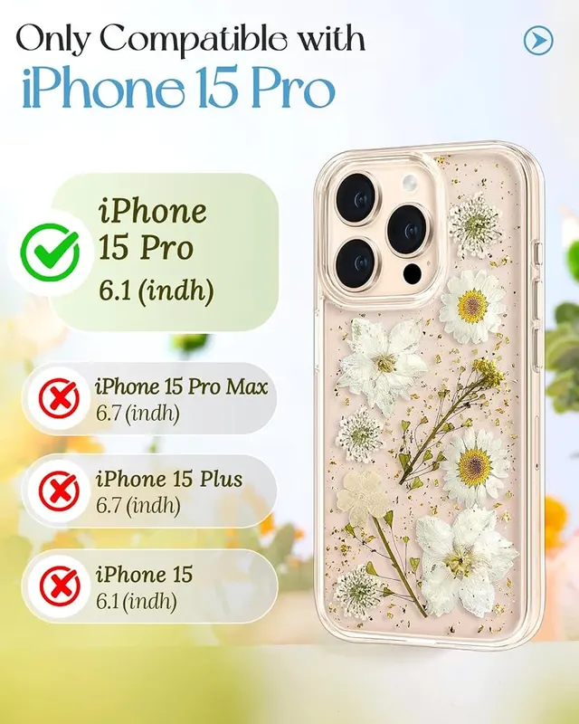 Loheckle for iPhone 15 Pro Case – Compatible Models - This Phone case only compatible
