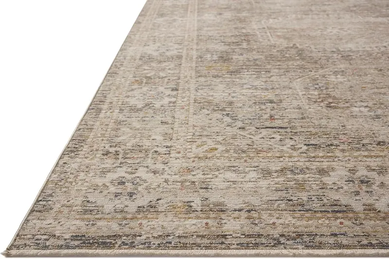 Loloi Chris Loves Julia Ida Taupe/Multi 6′-3″ – Refined Details