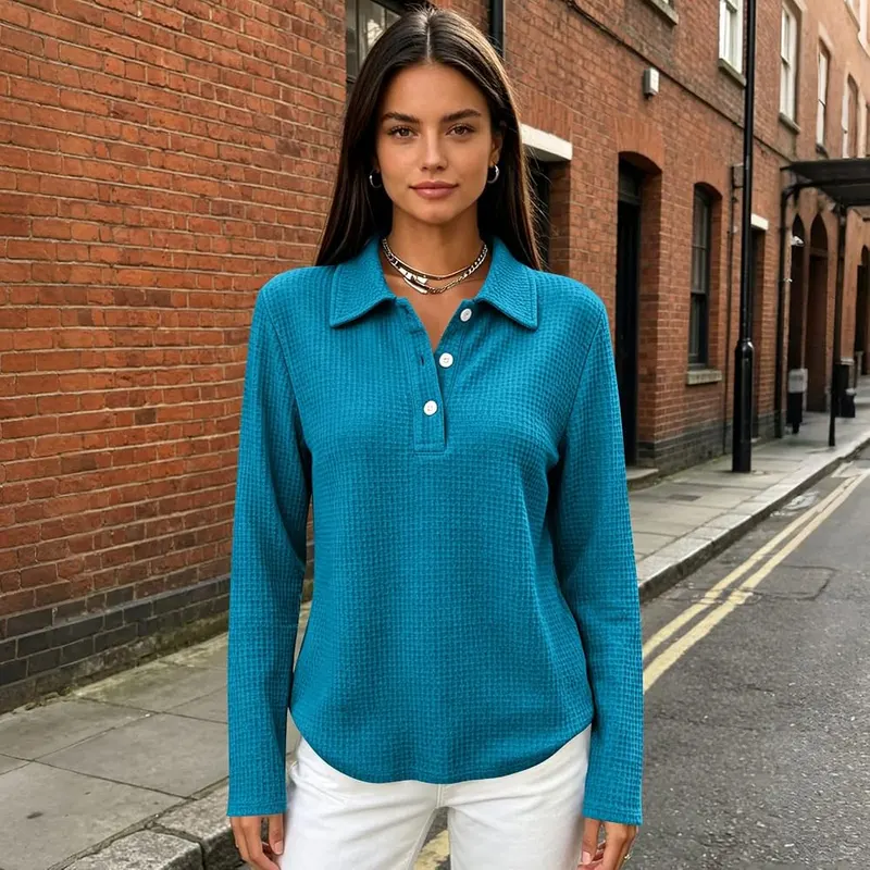 Bakgeerle Long Sleeve Fitted Tops – product photo 5 of 7